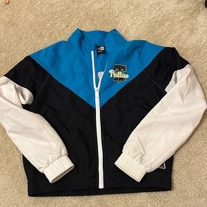 NWOT New Era Phillies windbreaker Jacket size M